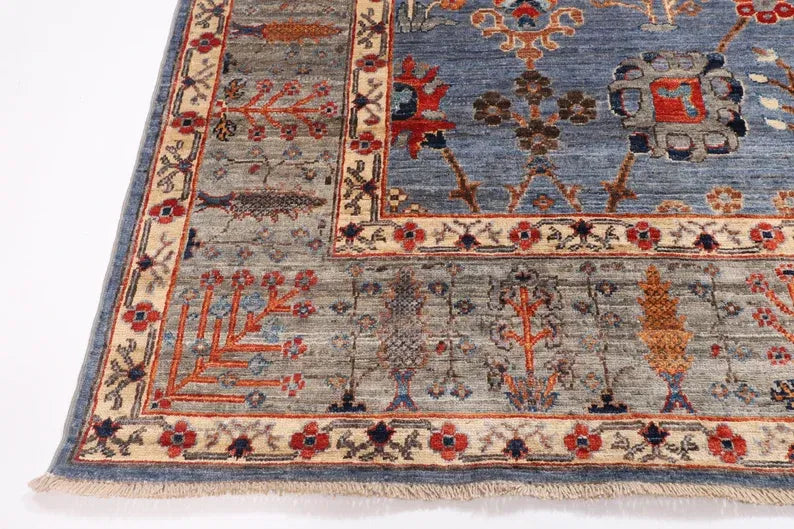 Kandehar Hand Knotted Rug Size: 2.06 x 3.00m