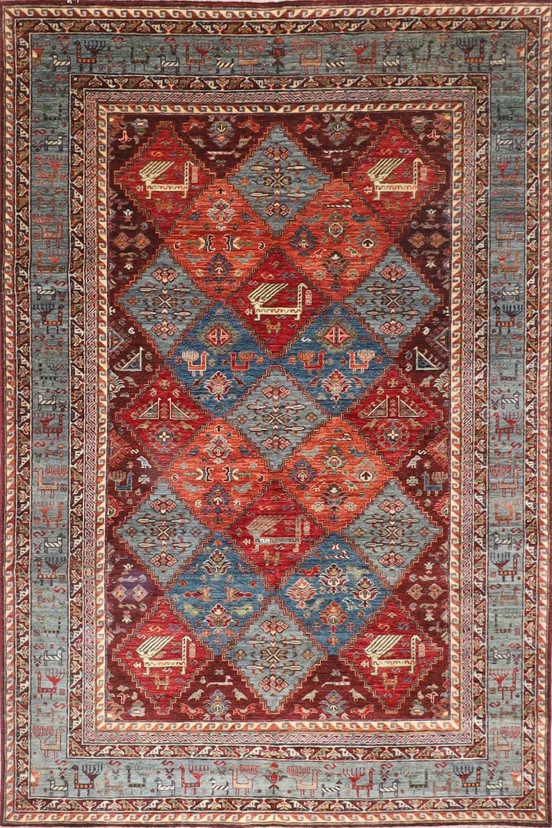 Fine Kandahar Hand Knotted Rug  Size: 2.00 x 2.91m