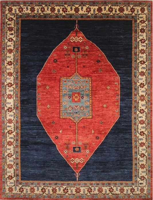 Ariana Hand-Knotted Rug  Size: 2.70 x 3.70