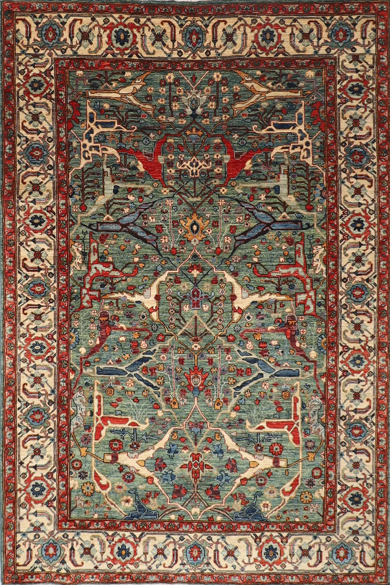 Serapi Hand-Knotted Rug Size:  1.88 x 2.73